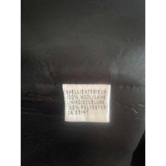 Talbots Women Size 12 Wool Jacket Black White VINTAGE - Picture 6 of 6